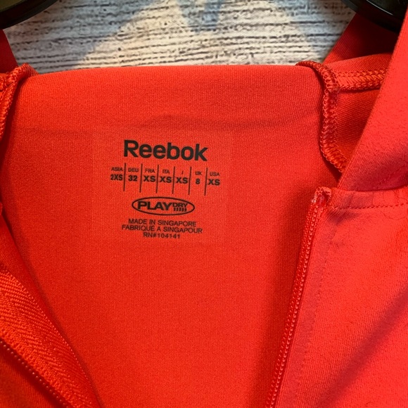 Reebok Hooded Full Zip Sweatshirt - Picture 13 of 13